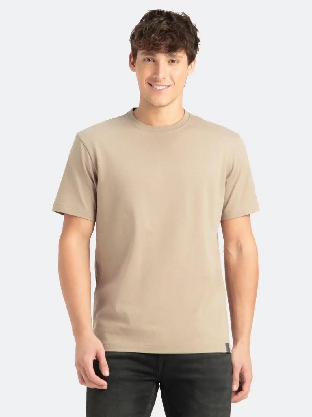Jockey Super Combed Cotton Rich Round Neck Half Sleeve Tshirt-2714