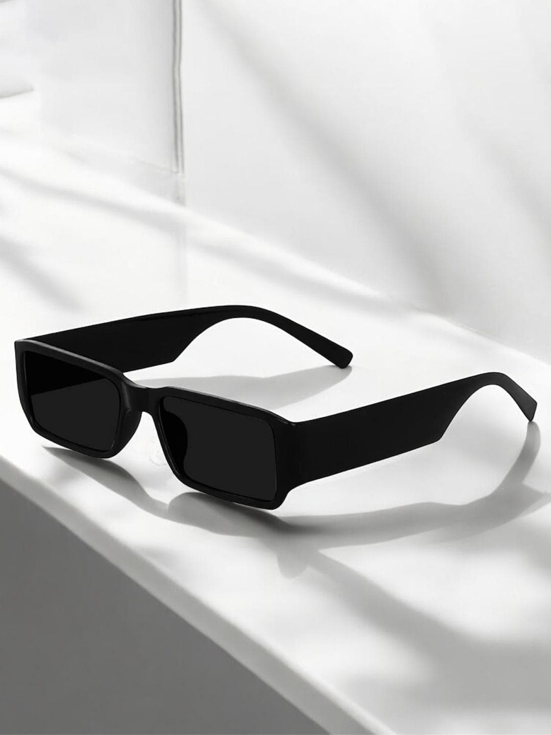 Buy Funglasses Unisex Rectangle Sunglasses With UV Protected Lens - - Accessories for Unisex
