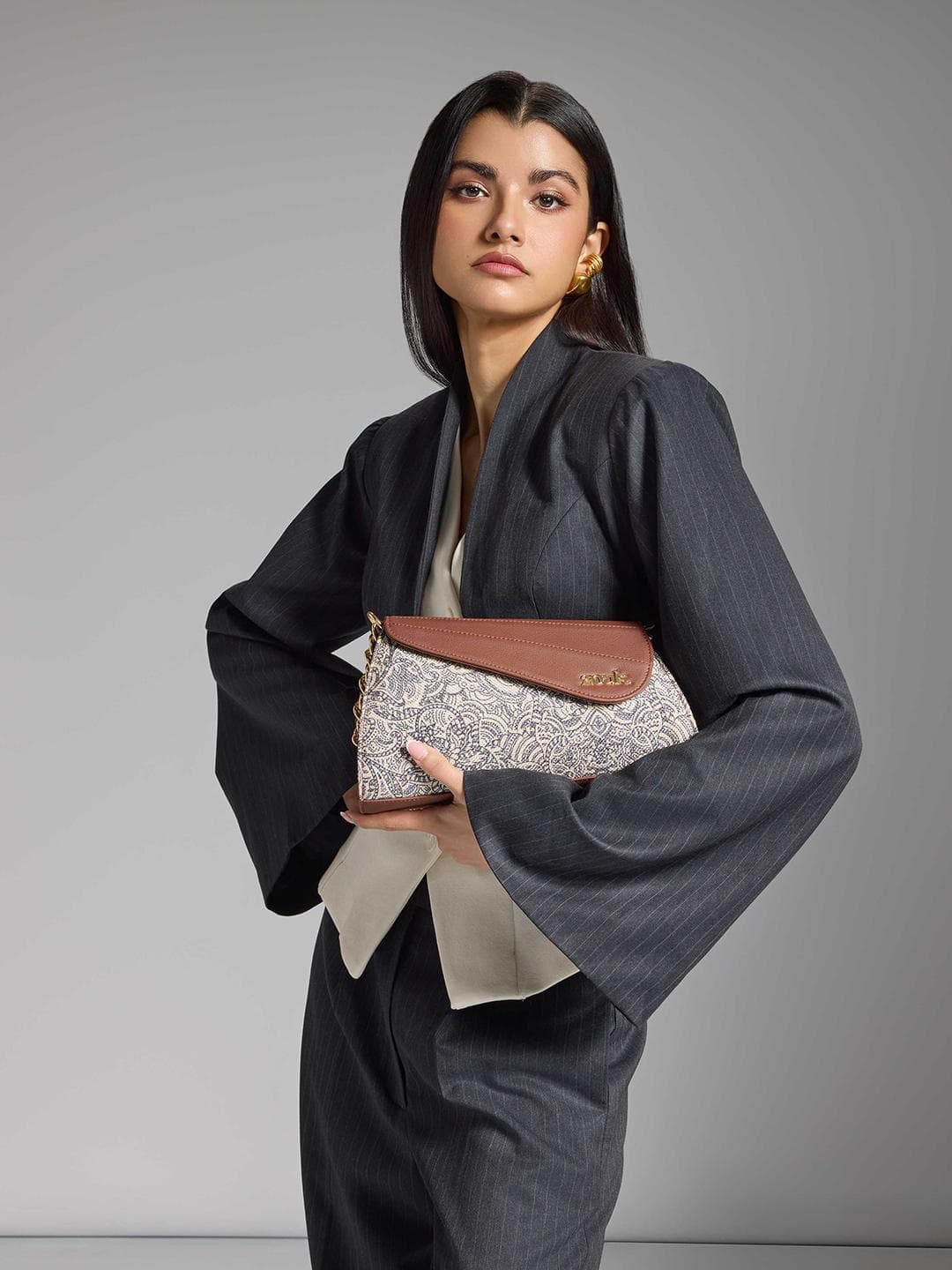 Buy ZOUK Rhea Kapoor Floral Structured Sling Bag - - Accessories for Women
