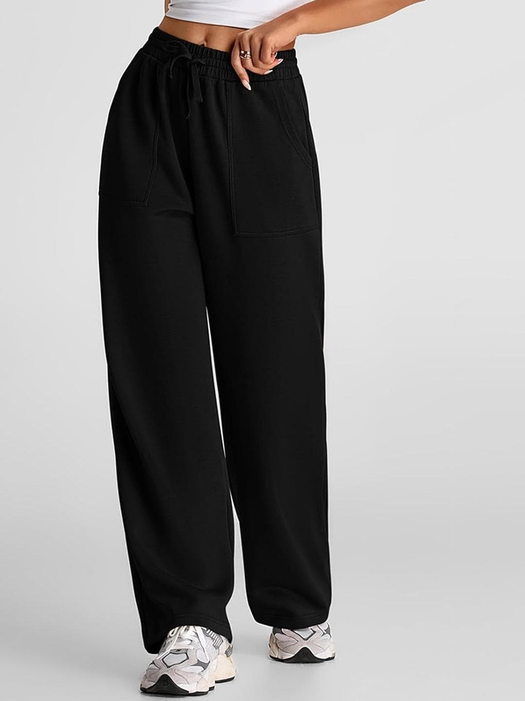 Q-rious Women High-Rise Joggers Trousers