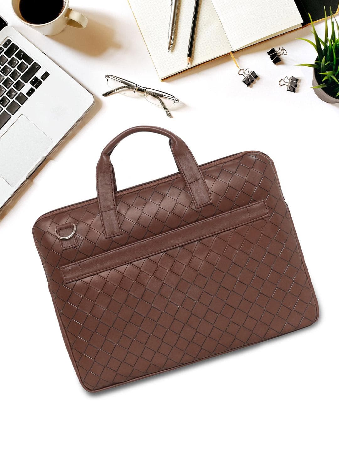 Nautica Unisex Textured Laptop Bag