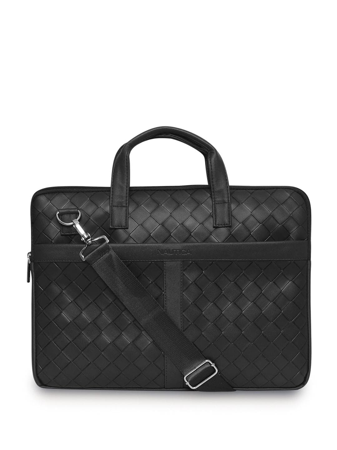 Nautica Unisex Textured PU Laptop Bag