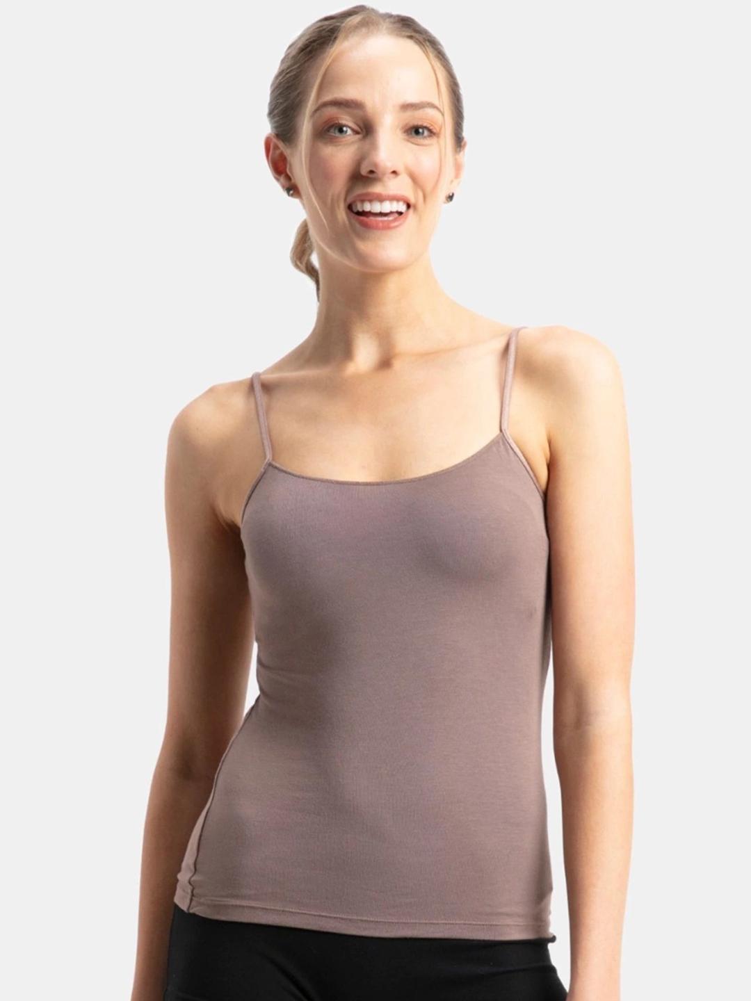 Buy Jockey Micro Modal Camisole With Adjustable Straps And StayFresh Treatment 1805 - - Apparel for Women