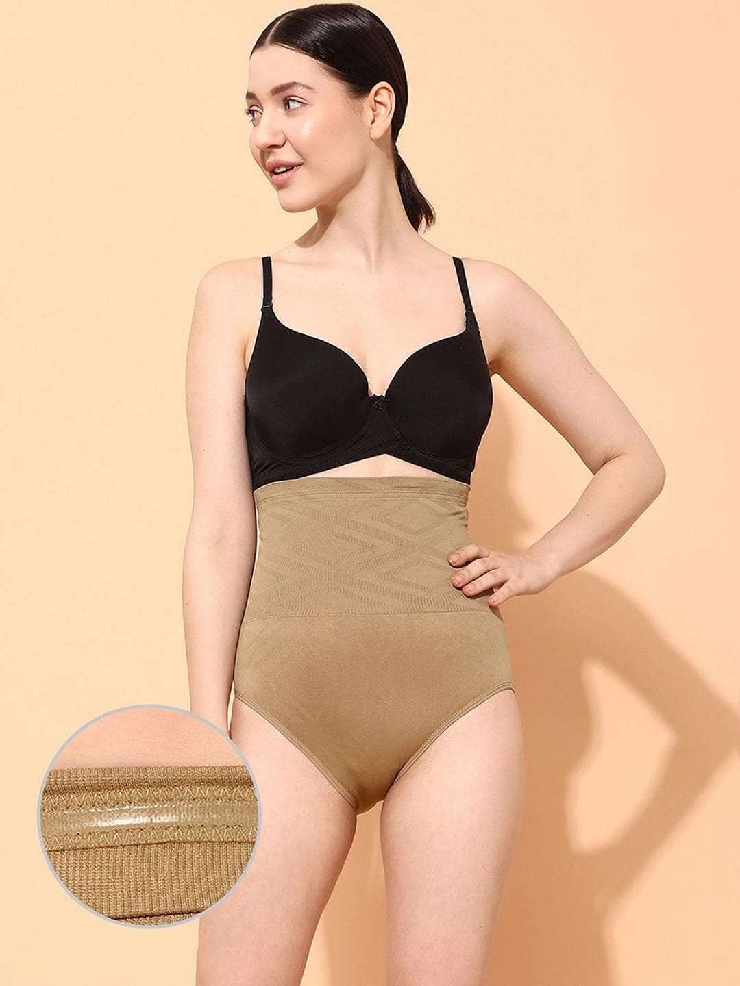 Clovia Textured Tummy Tucker Shapewear