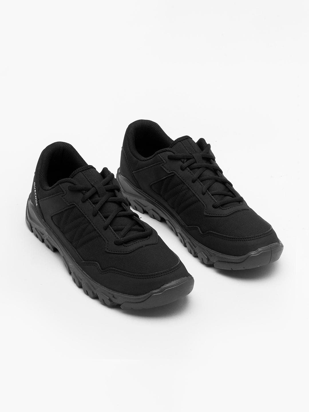 Buy Decathlon Quechua Men Black NH50 Cushioned Hiking Shoes - - Footwear for Men