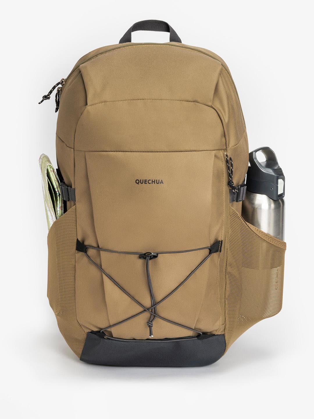 Buy Decathlon Quechua Adults Brown NH Arpenaz 100 Abrasion Resistance Hiking Backpack 30L - - Accessories for Men