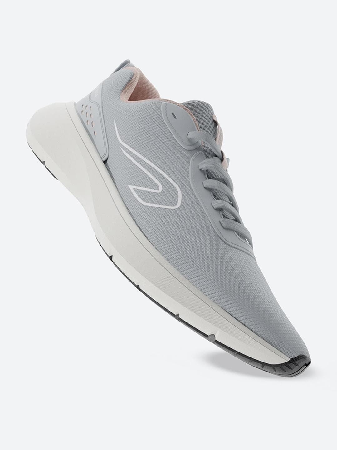Buy Decathlon Kalenji Women Grey Jogflow 100.1 Cushioned Running Shoes - - Footwear for Women