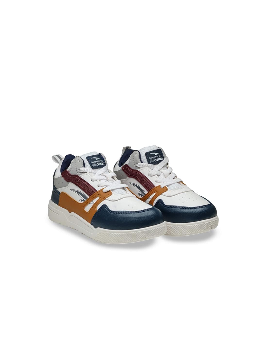 ASIAN Boys Colourblocked Comfort Insole Sneakers