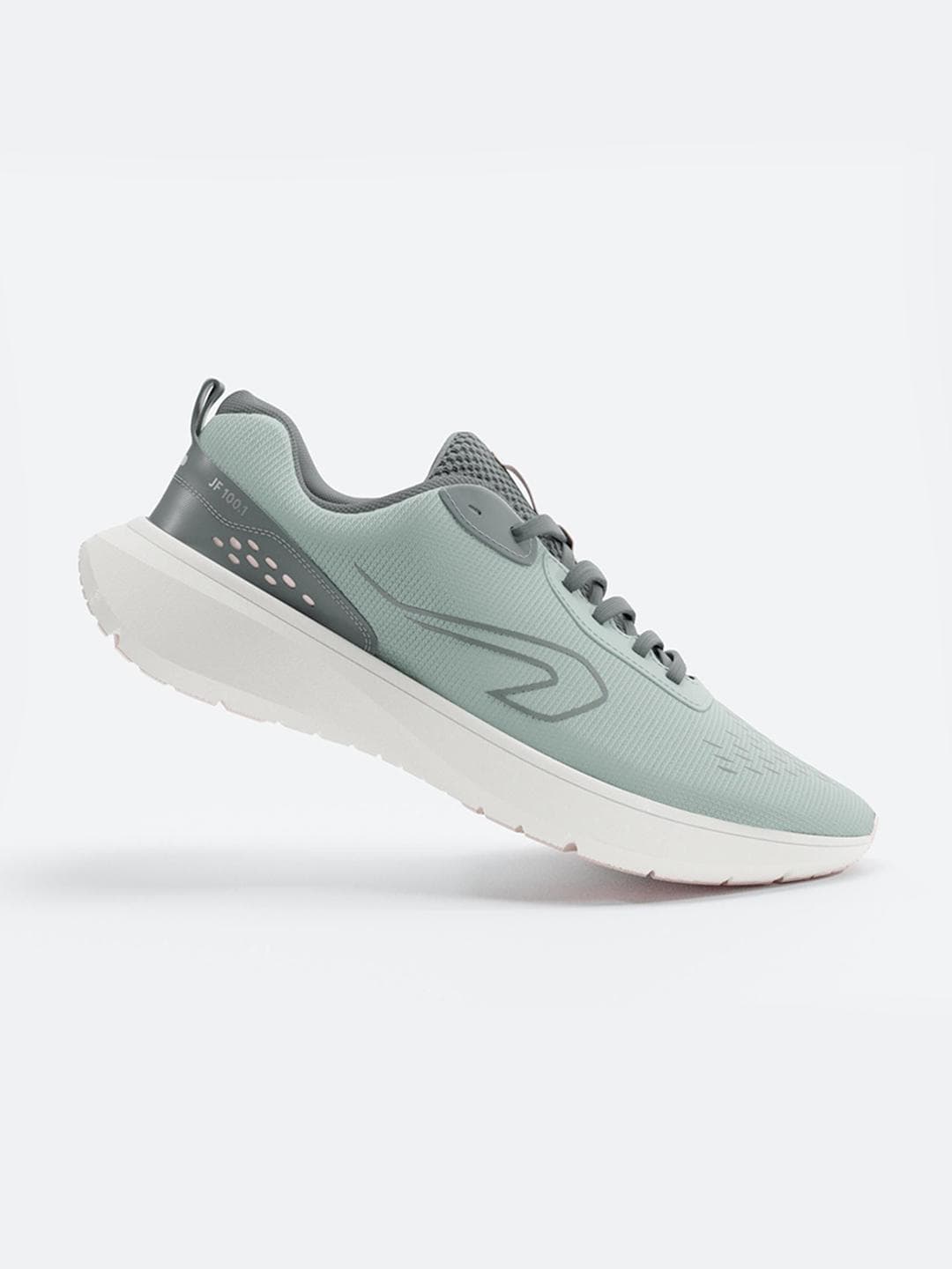 Decathlon Kalenji - Women Green Jogflow 100.1 Cushioned Running Shoes