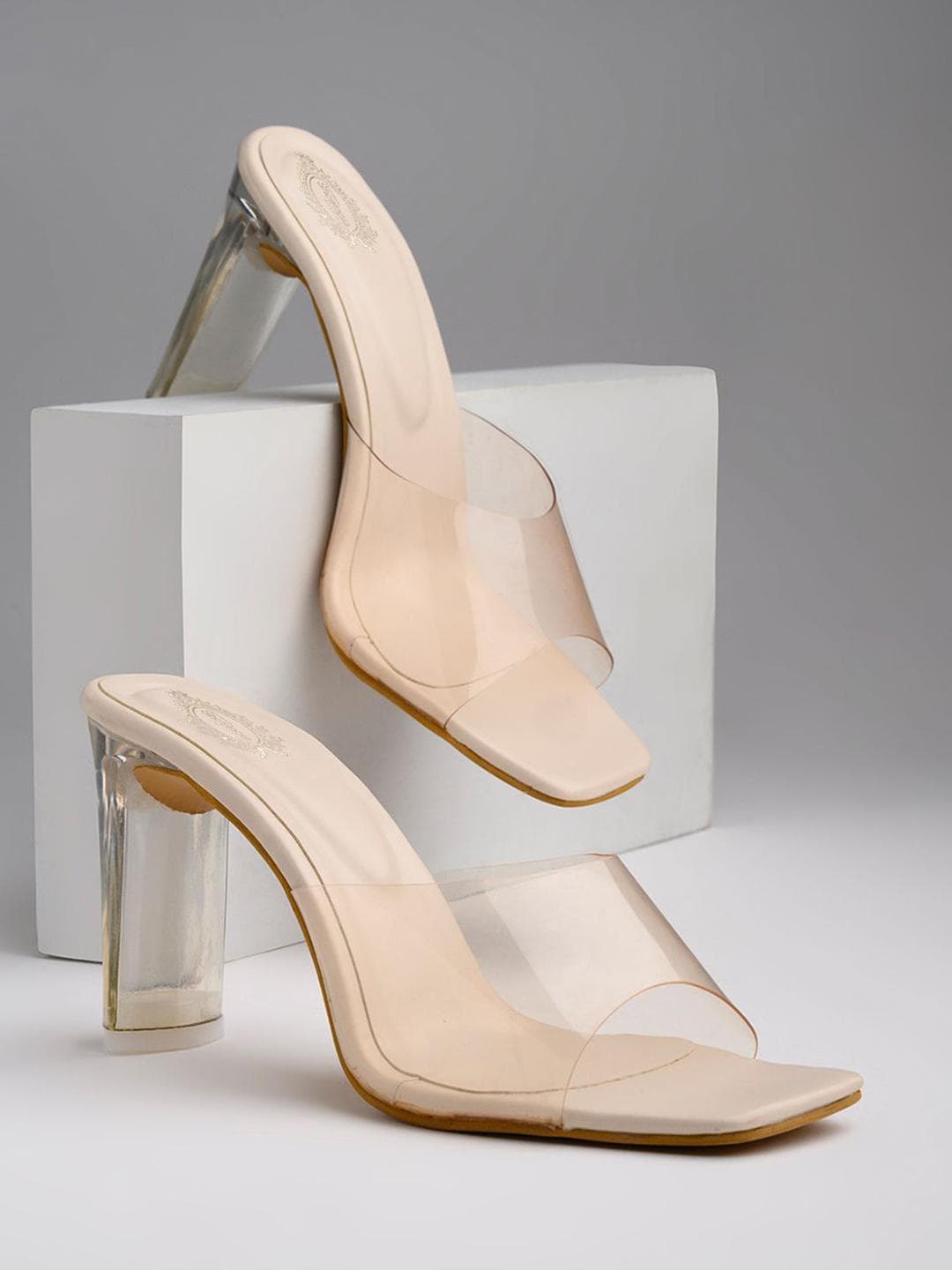 Stylestry Women Colourblocked Block Sandals