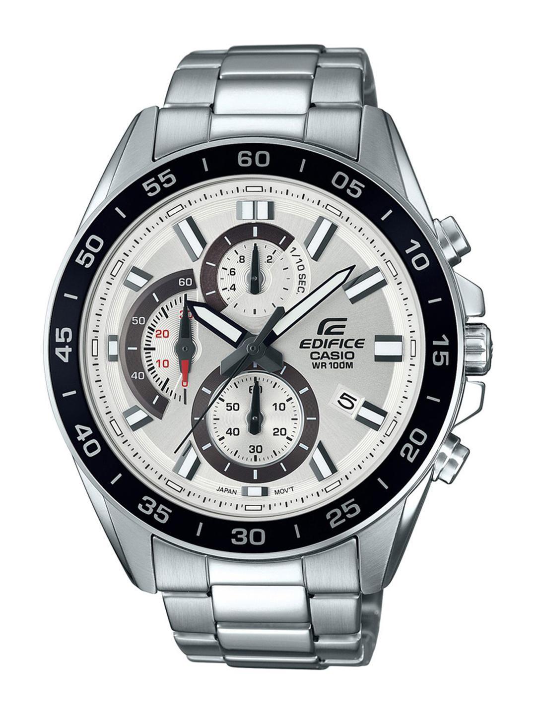 Buy CASIO Men Dial & Stainless Steel Cuff Straps Analogue Chronograph Watch EFV 550D 7AVUDF - - Accessories for Men