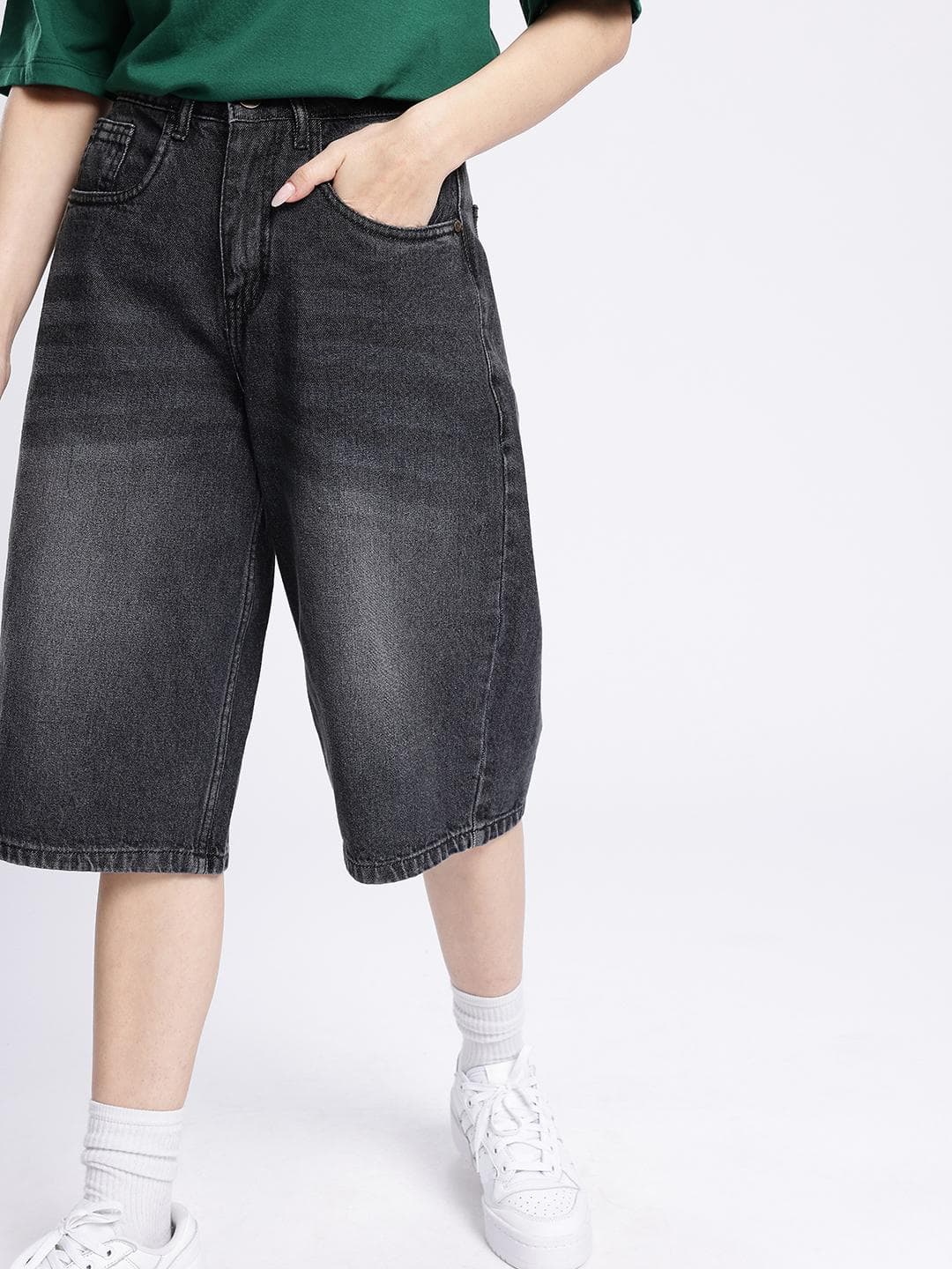 glitchez Women Faded Jorts