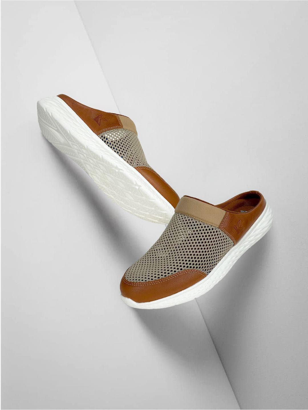 KazarMax Men Summer Breeze Tan Mule