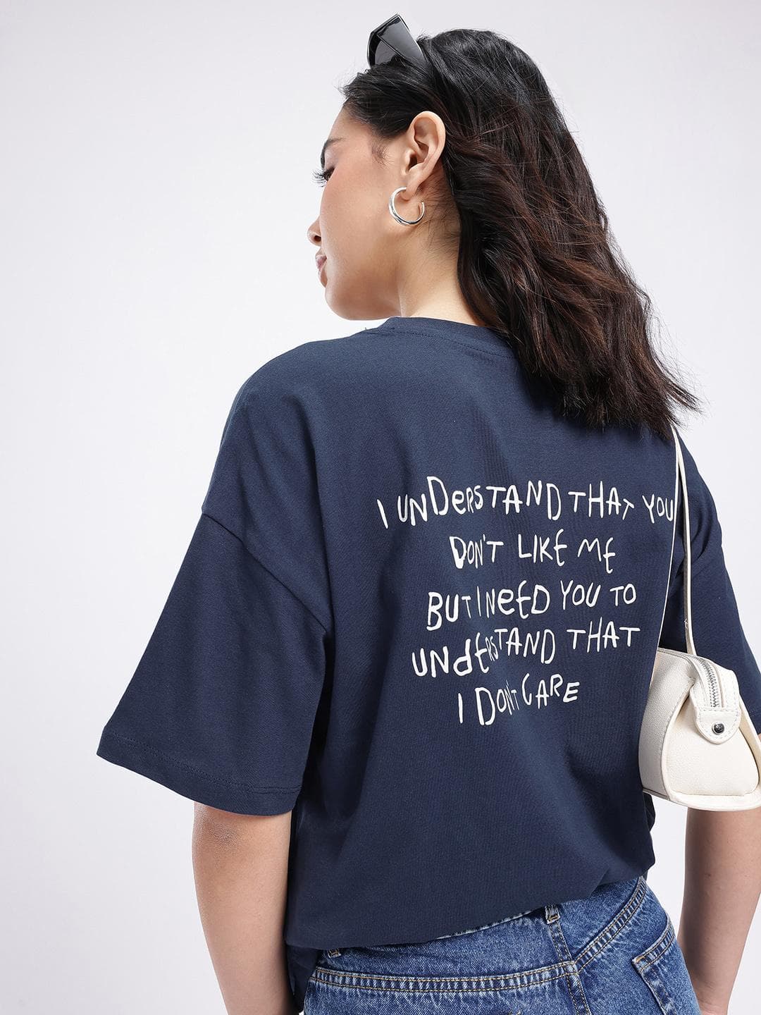 glitchez Printed Oversized T-shirt