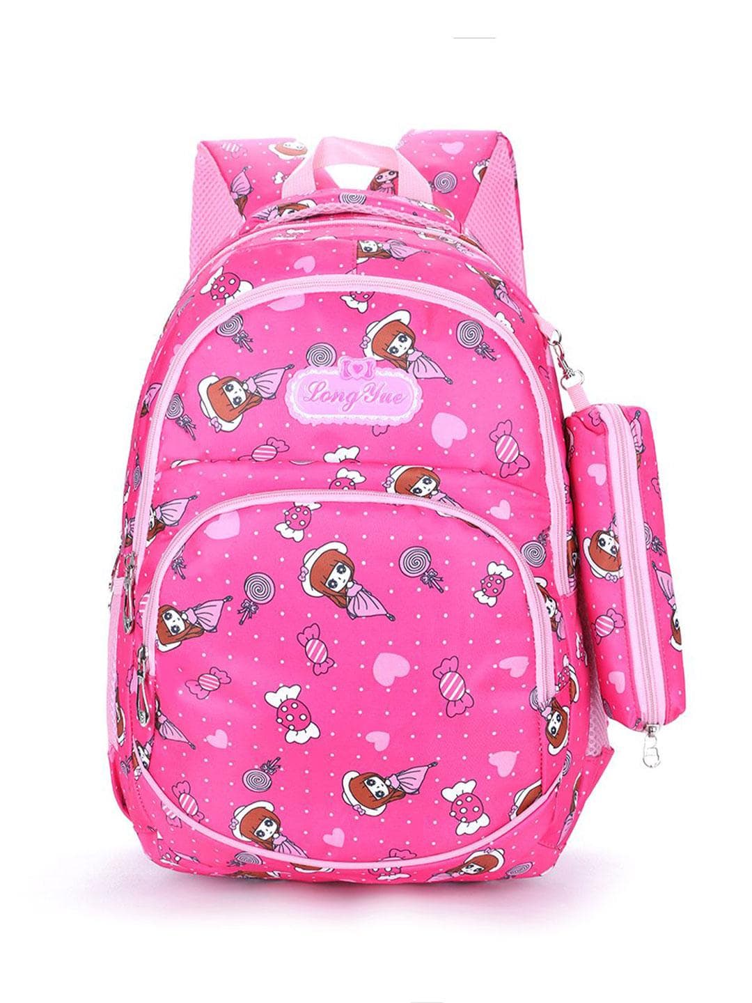 Tinytot Girls Printed School Backpack