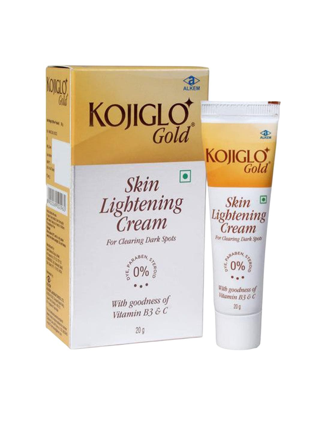 Buy KOJIGLO Gold Skin Lightening Cream With Vitamin B3 & C 20 G - - Personal Care for Unisex