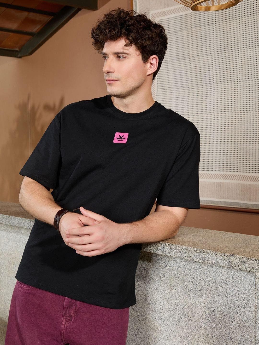 WROGN Round Neck Oversized T-shirt