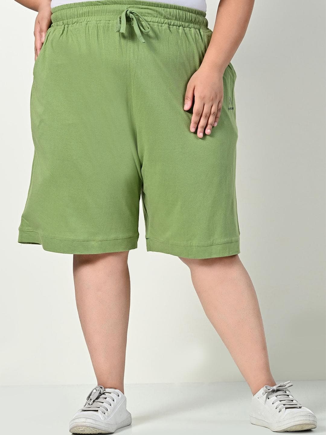 ALIZA Women Mid-Rise Lounge Shorts