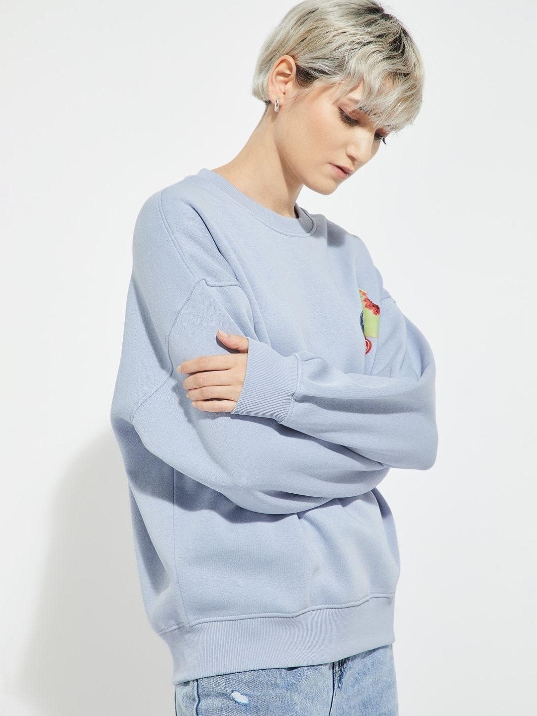 max Women Printed Sweatshirt