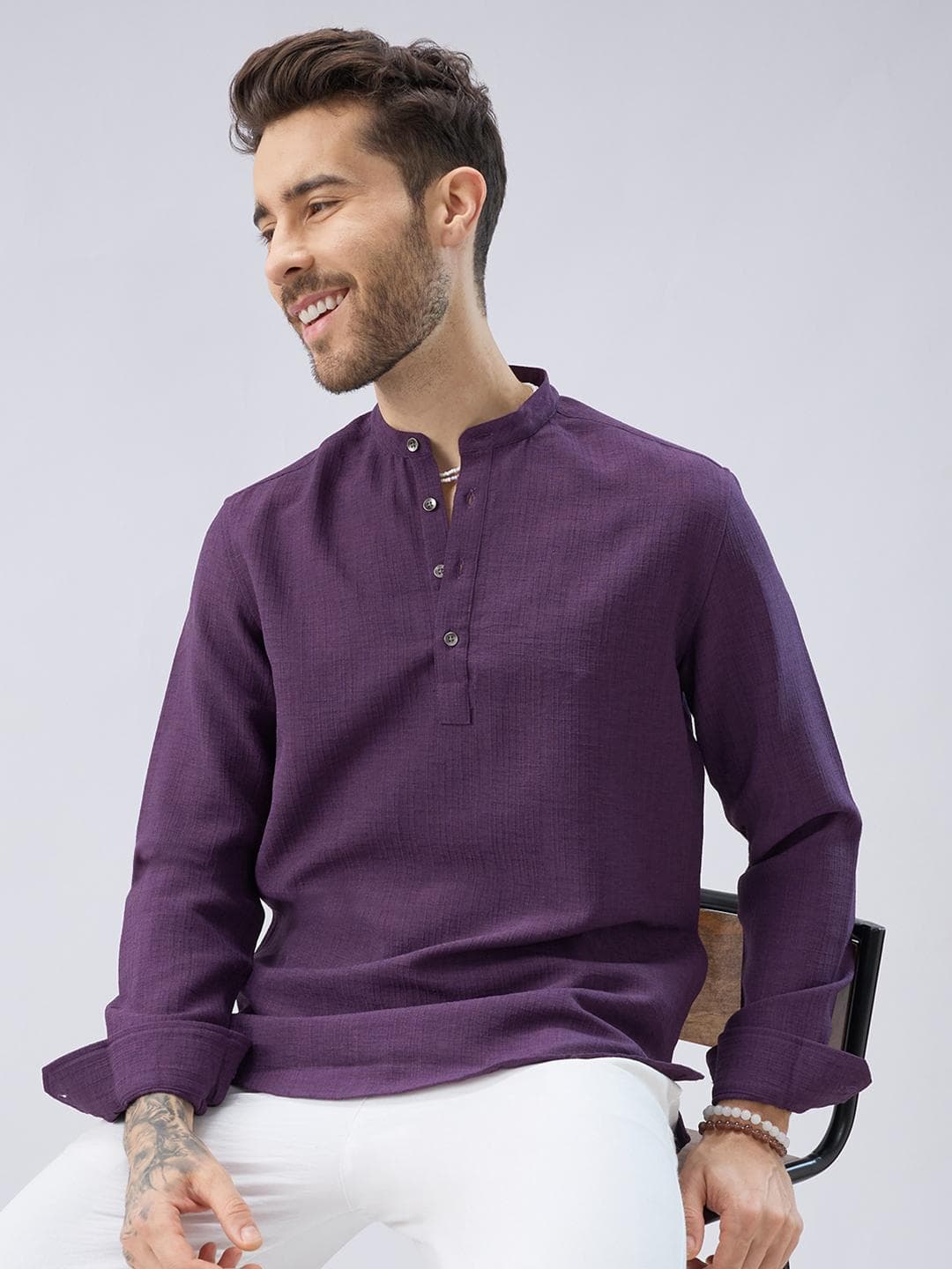 VASTRADO Men Kurta