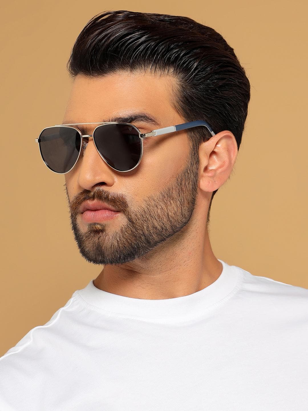Buy Voyage Unisex Grey Aviator Sunglasses Polarised And UV Protected - - Accessories for Unisex
