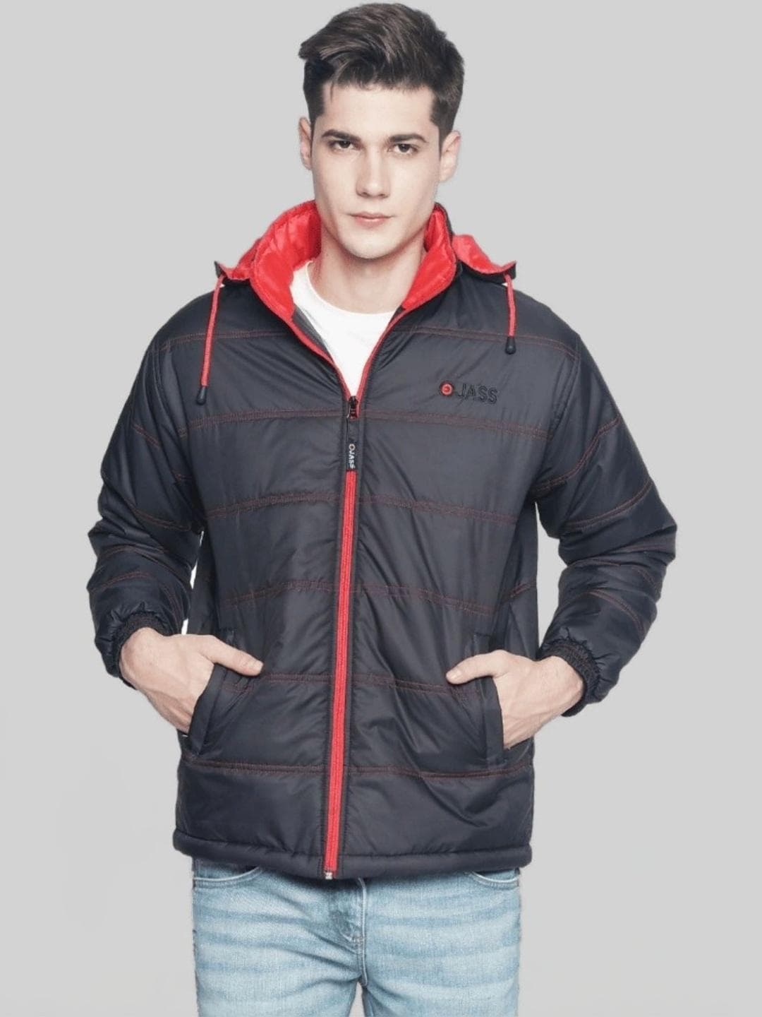 VROJASS Men Water Resistant Puffer Jacket