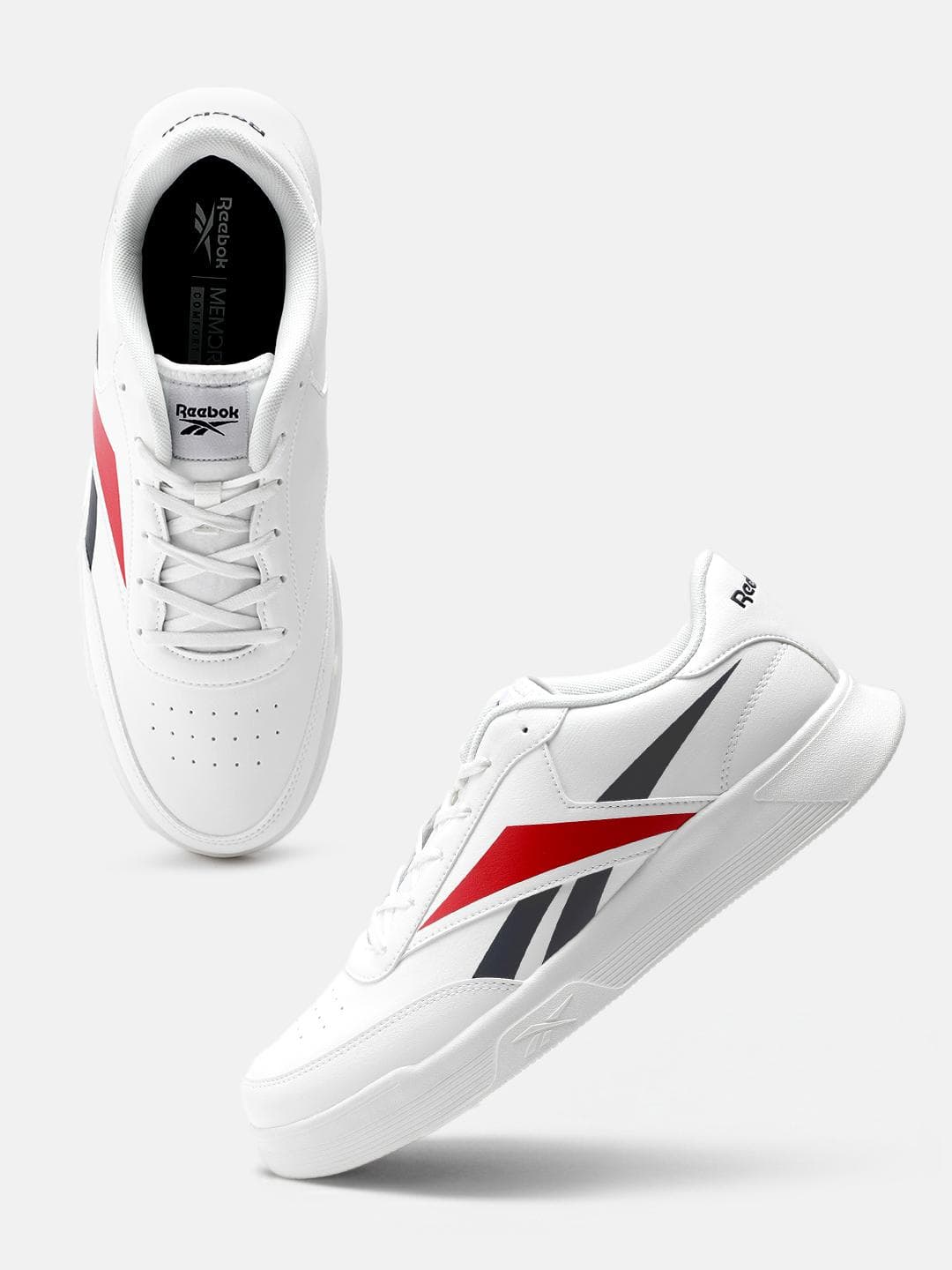 Reebok Men Ortholite Comfort Sneakers - College Casual Wear Sports - Streetcourt Fontaine
