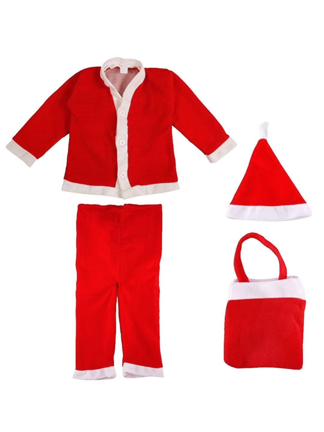 Cutiekins Kids Santa Claus Costume Set for Christmas