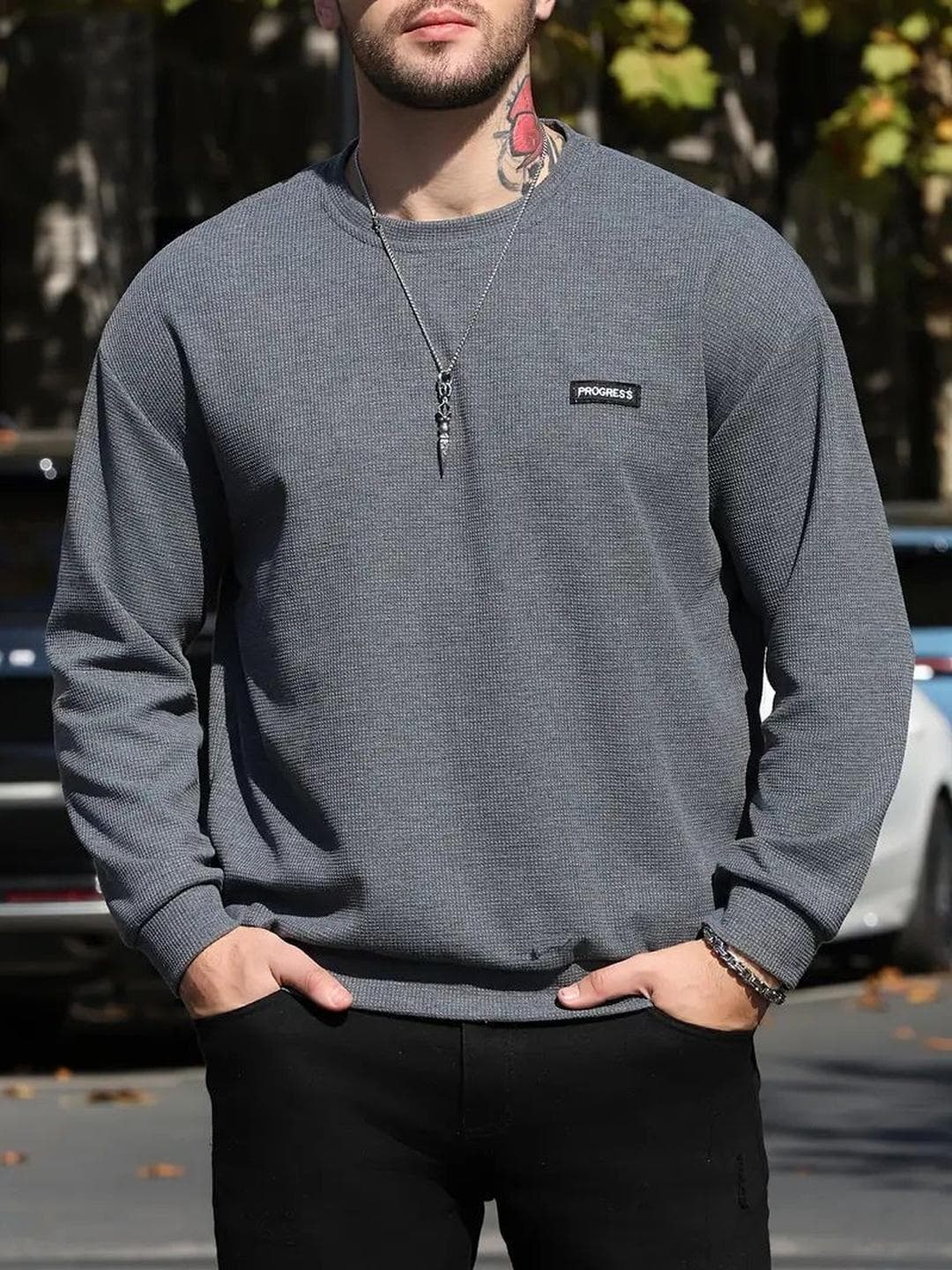 FABRIPPLE Men Sweatshirt
