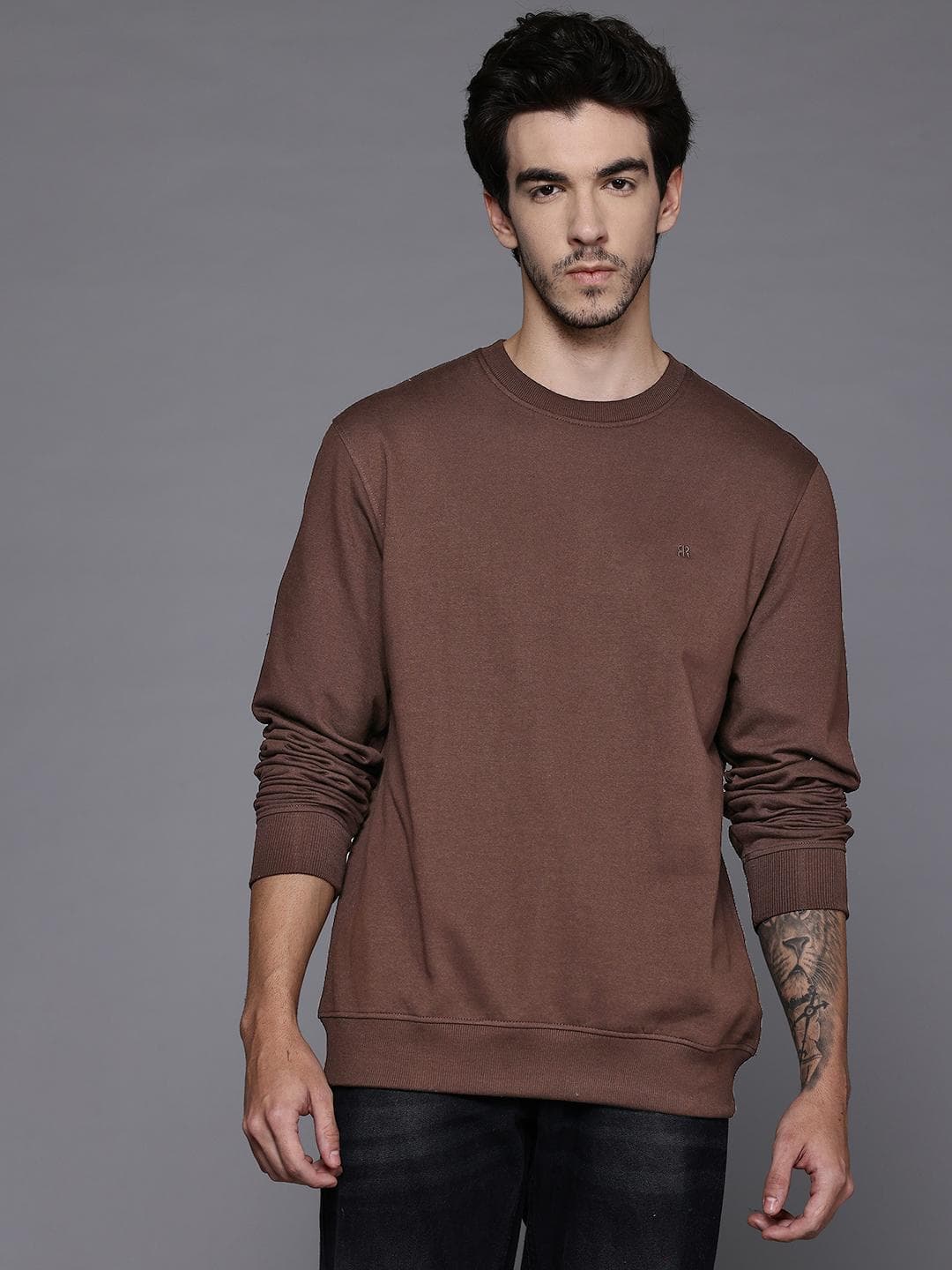 Raymond Men Round Neck Sweatshirt