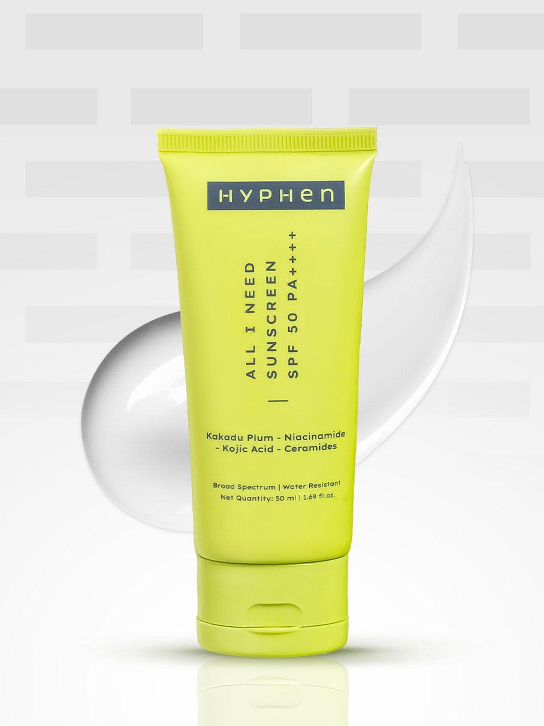 Buy Hyphen All I Need Sunscreen SPF50 PA++++ In Vivo Tested Moisturizing Sunscreen 50ml - - Personal Care for Unisex