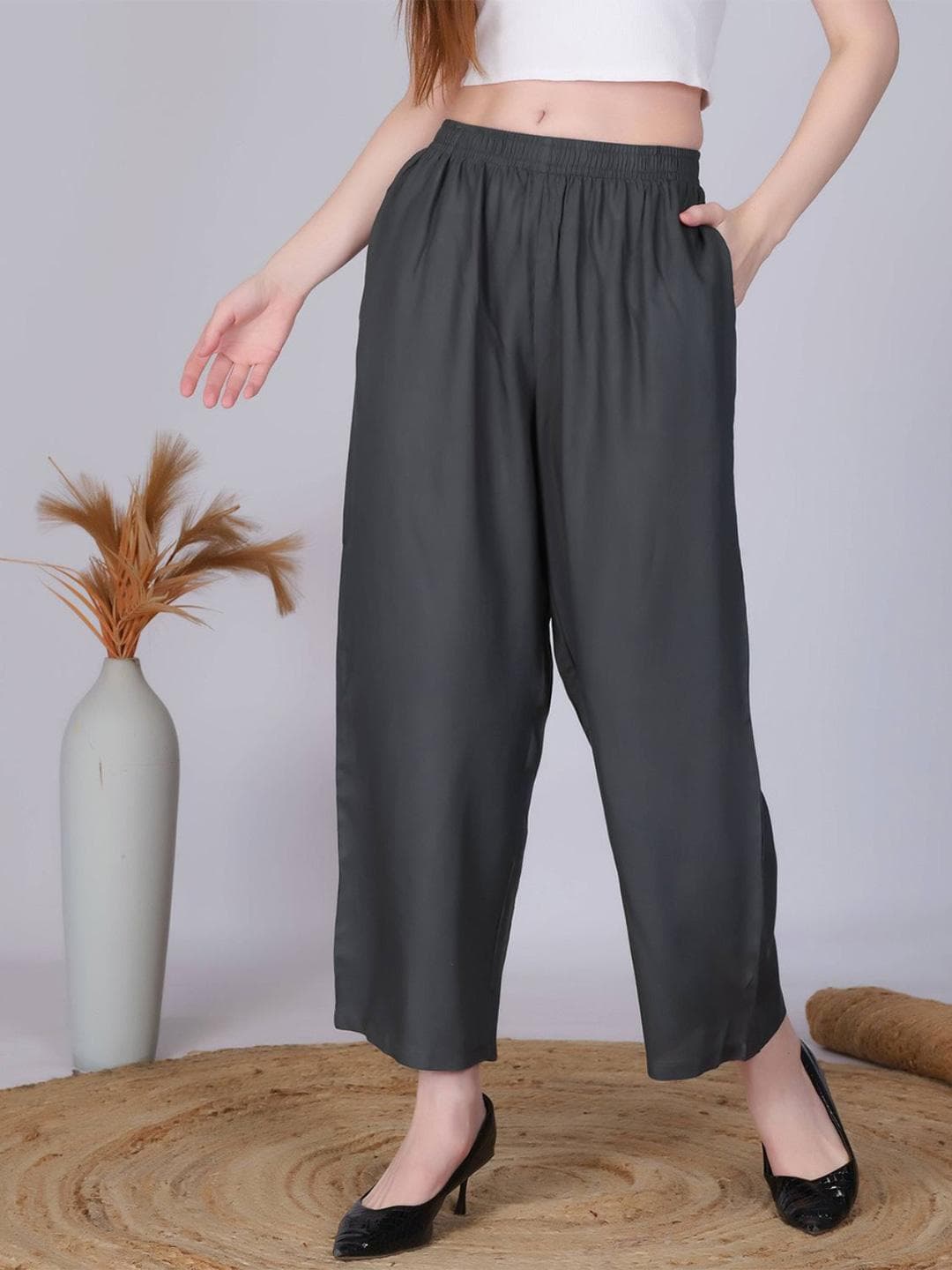 Vivika Women Straight Fit Ethnic Palazzos