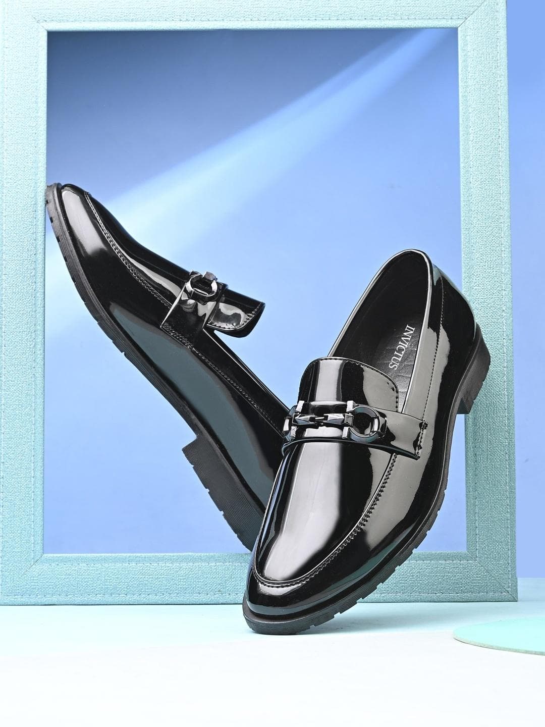 INVICTUS Round Toe Loafers Formal Shoes