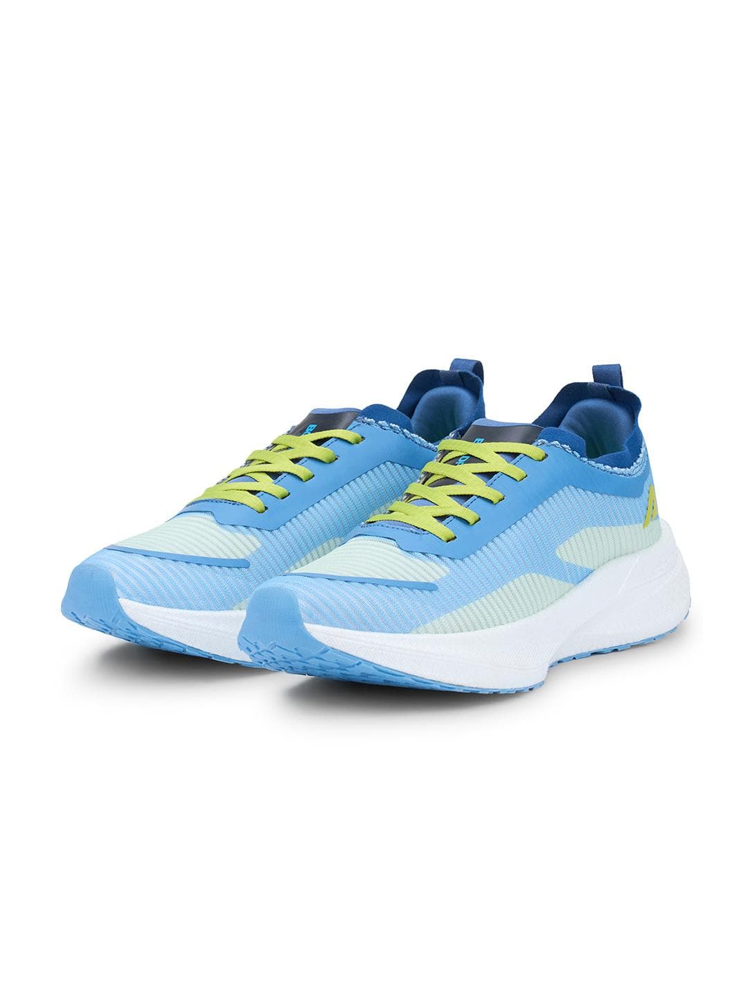 BOLDFIT Men Blue Neon Volt Running & Walking Sports Shoes