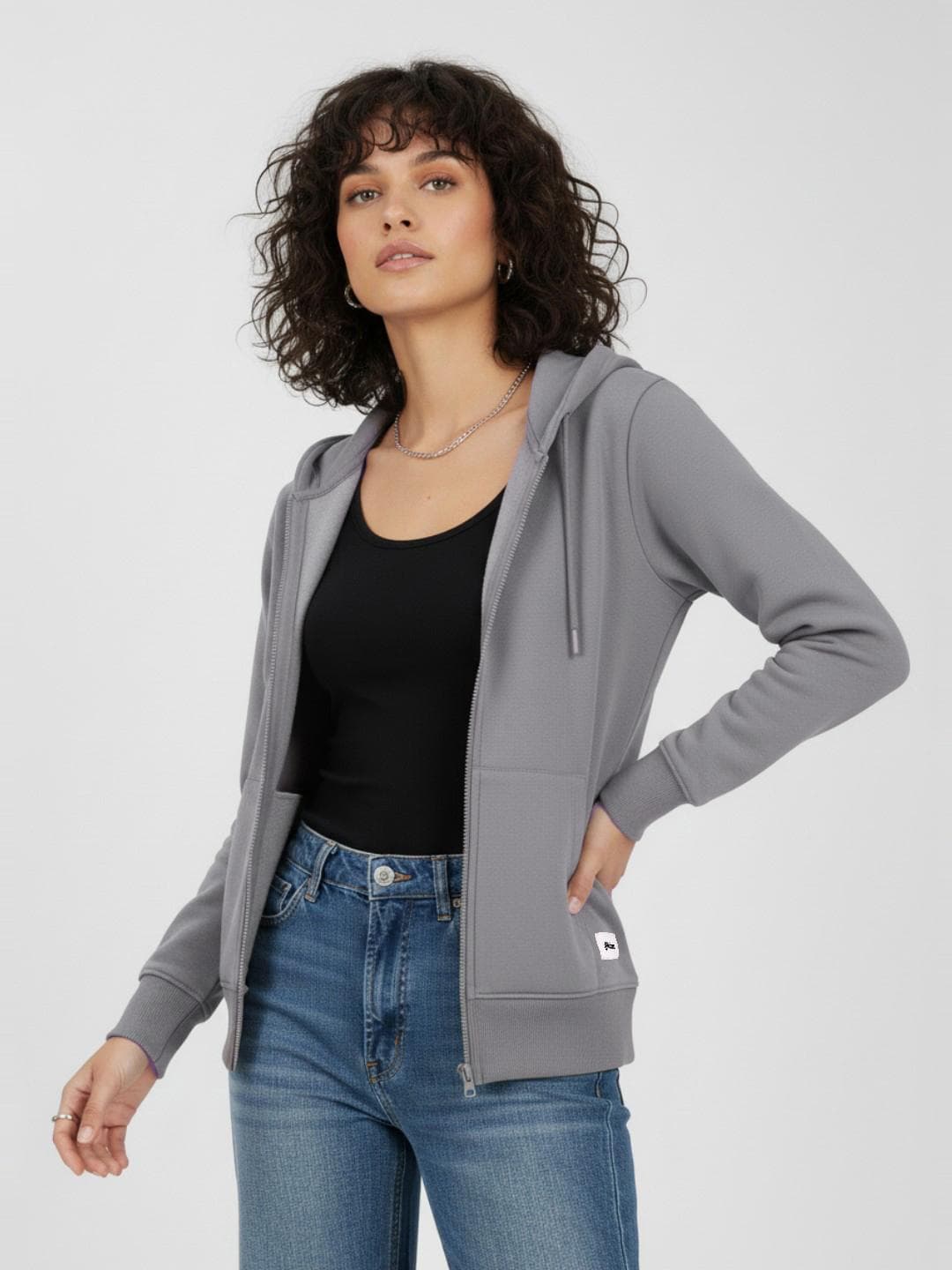 glitchez Hooded Sweatshirt with Inner Fleece