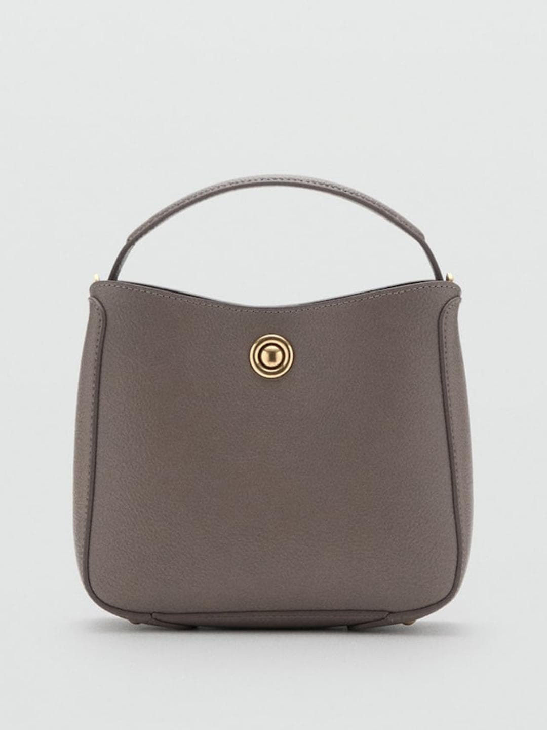MANGO Structured Handheld Bag