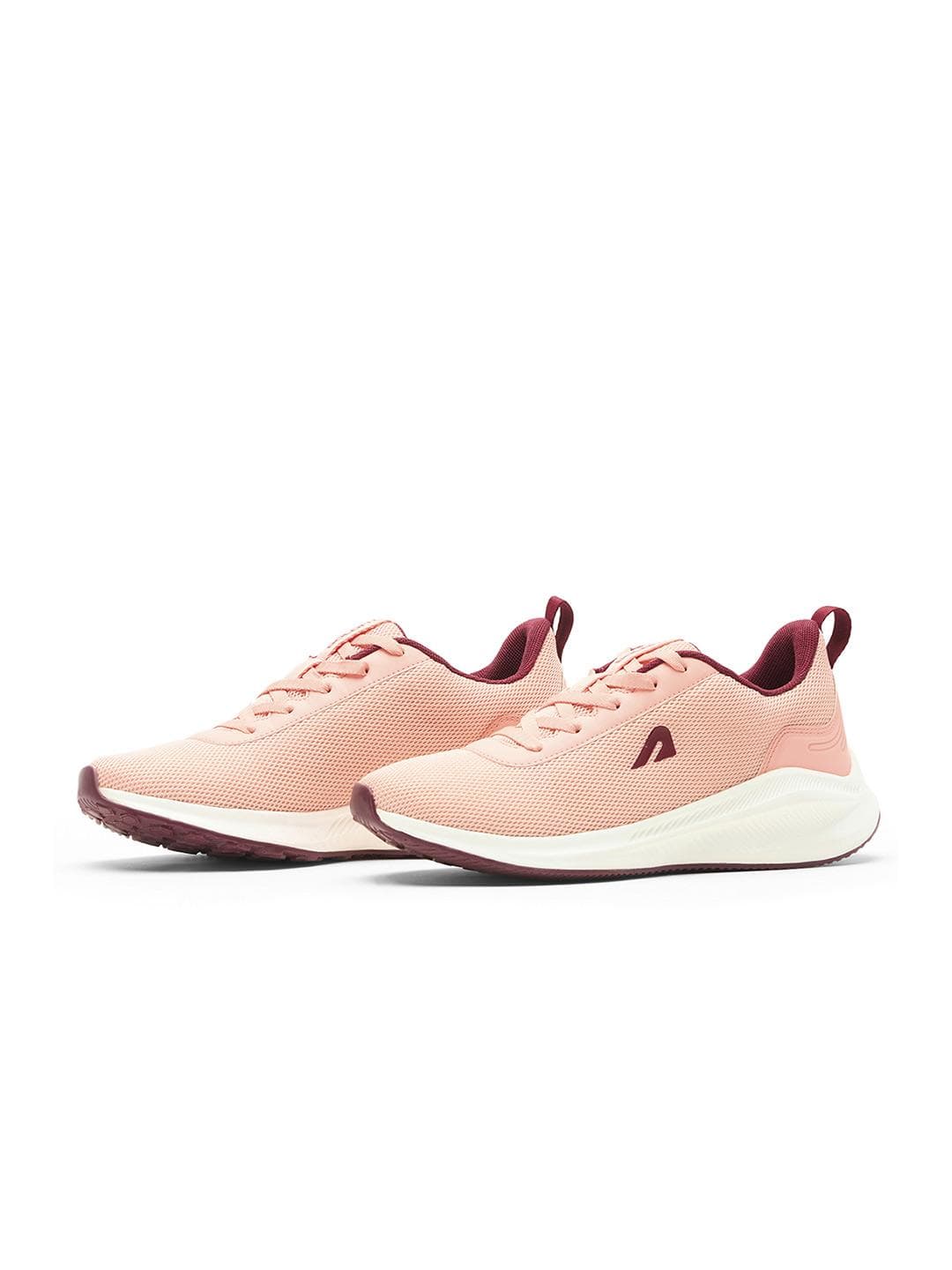 BOLDFIT Women Peach Red Pulse Running & Walking Sports Shoes