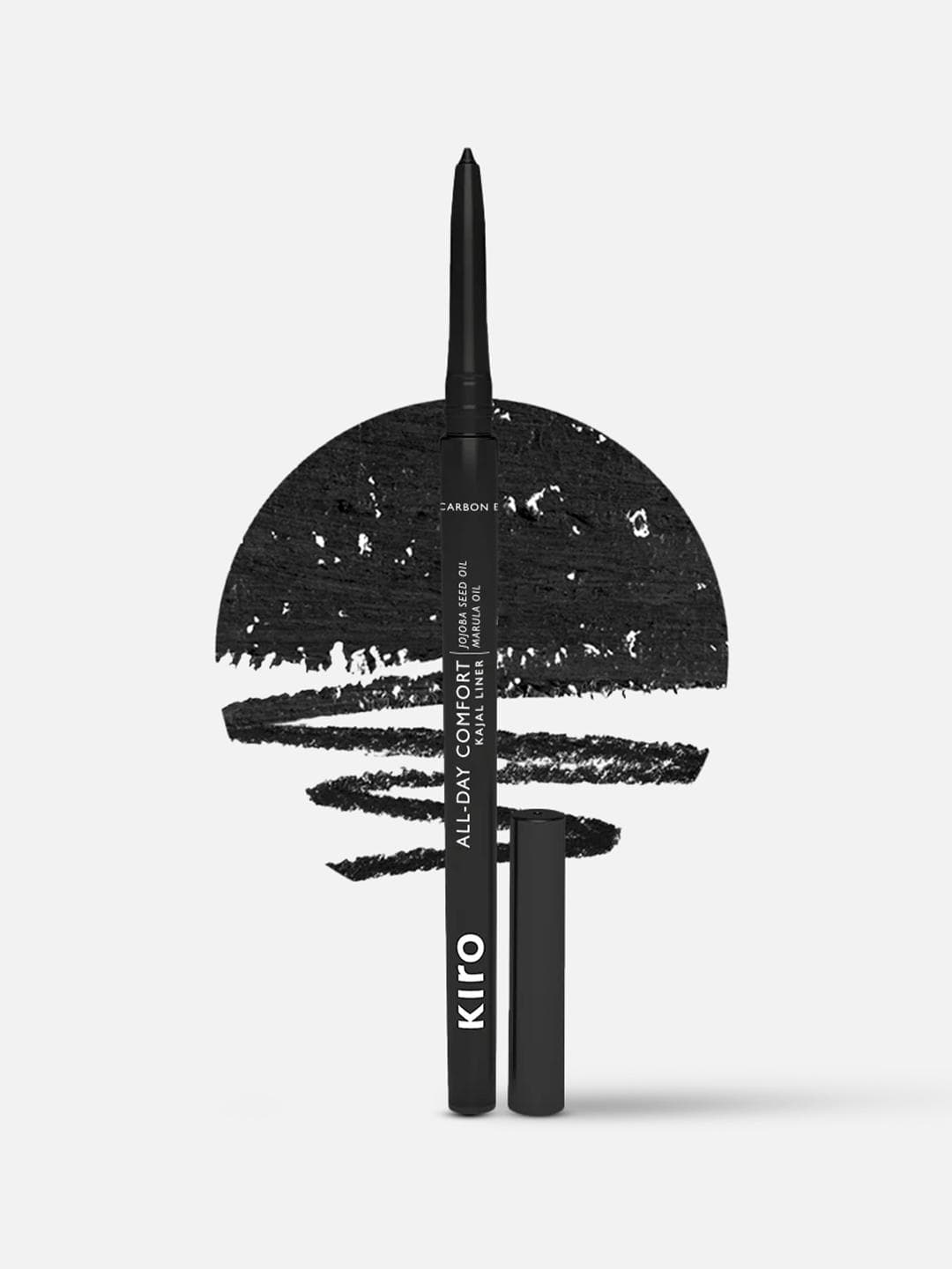 KIRO All-Day Comfort Kajal Liner with Jojoba Seed & Marula Oil - Carbon Black
