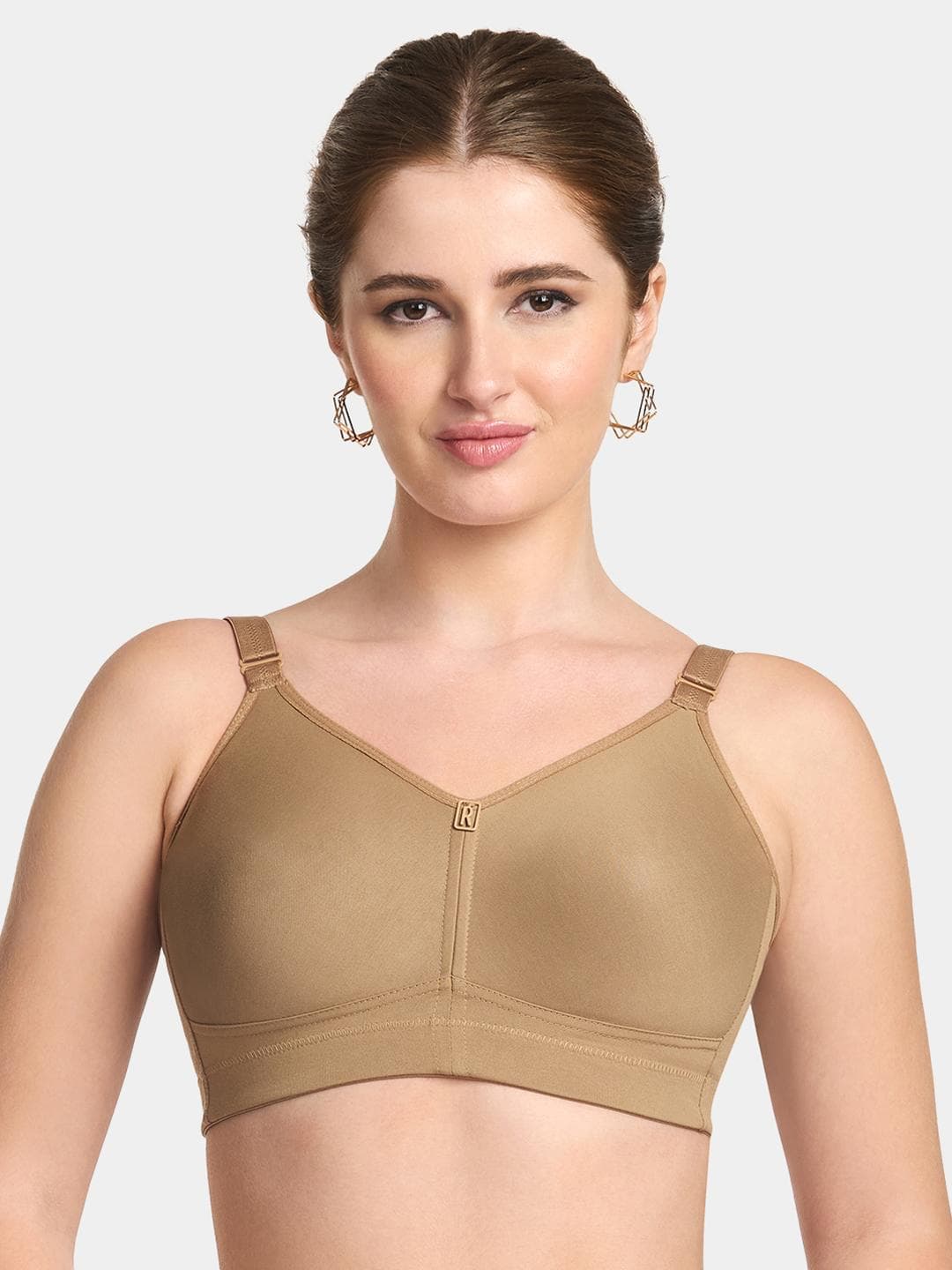 Buy Trylo Riza T FIT Non Padded Non Wired Full Coverage Seamless Hosiery Cotton Fabric Bra - - Apparel for Women