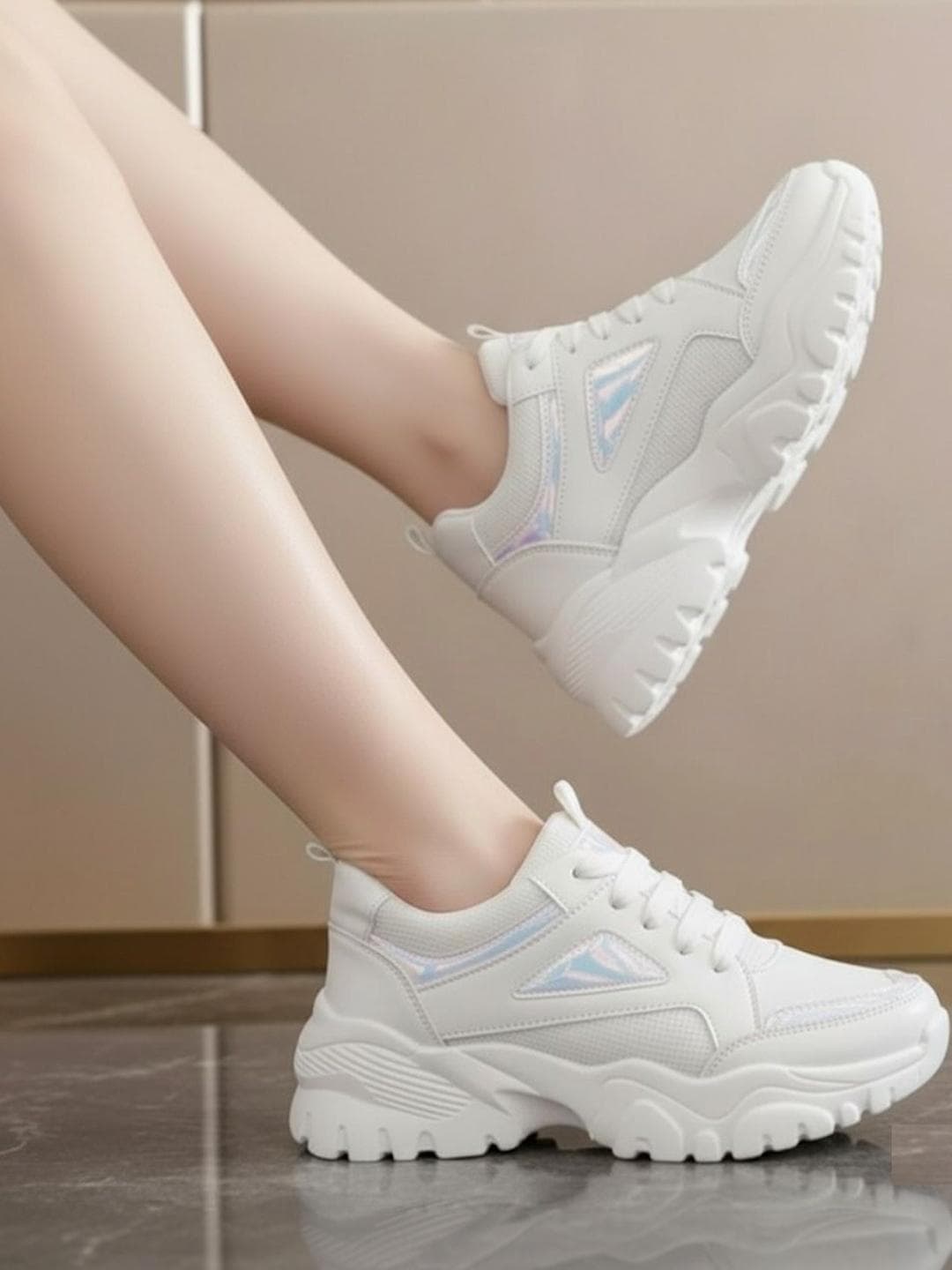 Shozie Girls Perforations Sneakers