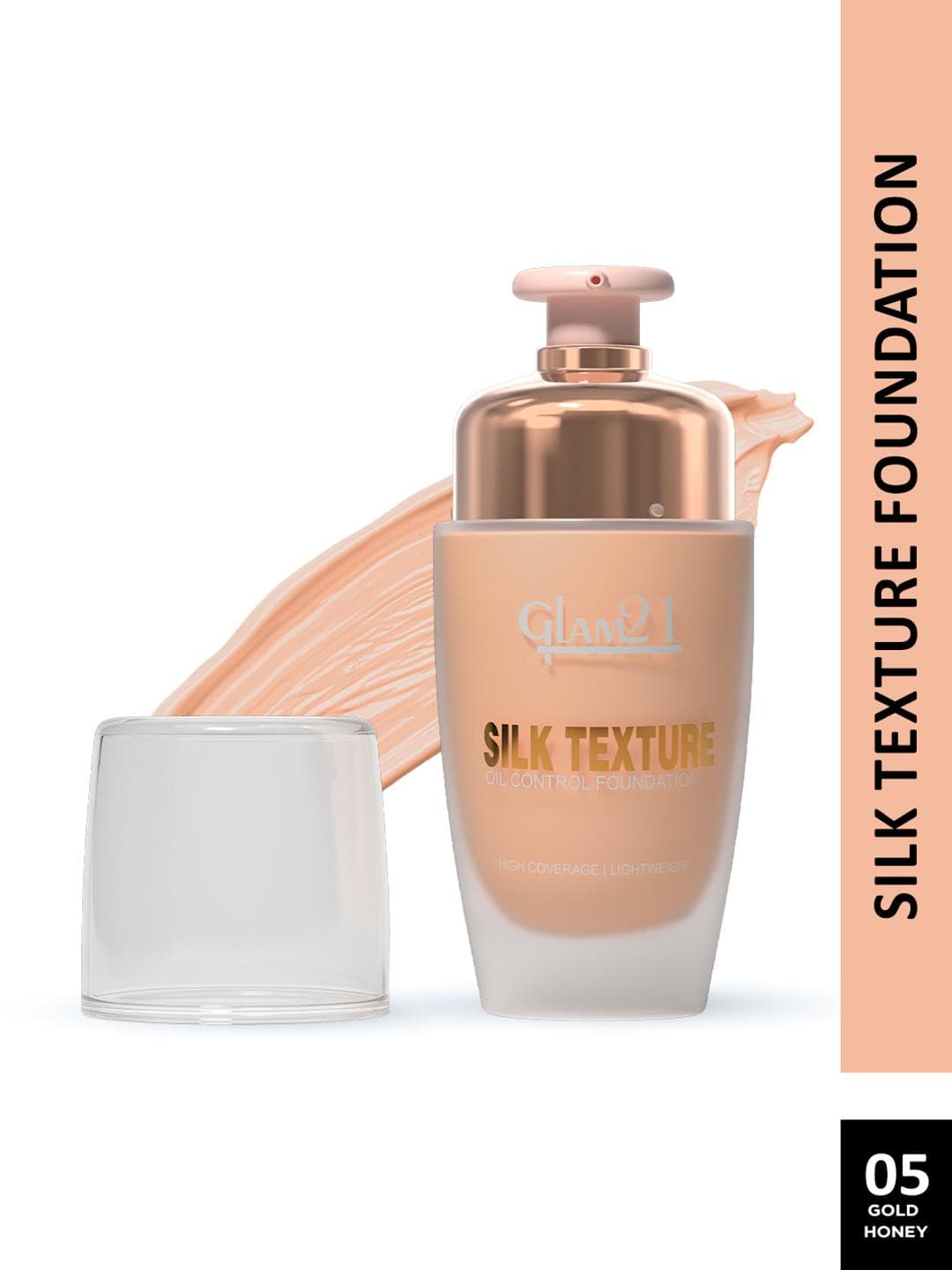 Buy GLAM21 Silk Texture Waterproof SPF35 Moist Silky Matte Foundation 50g Shade 05 - - Personal Care for Women
