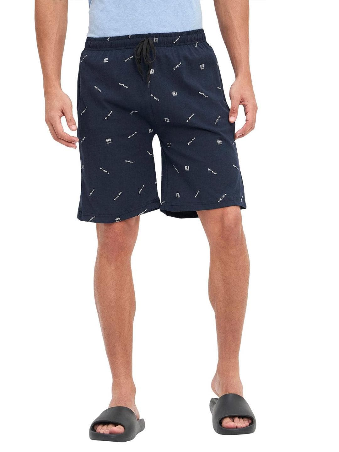 ALIZA Men Printed Lounge Shorts