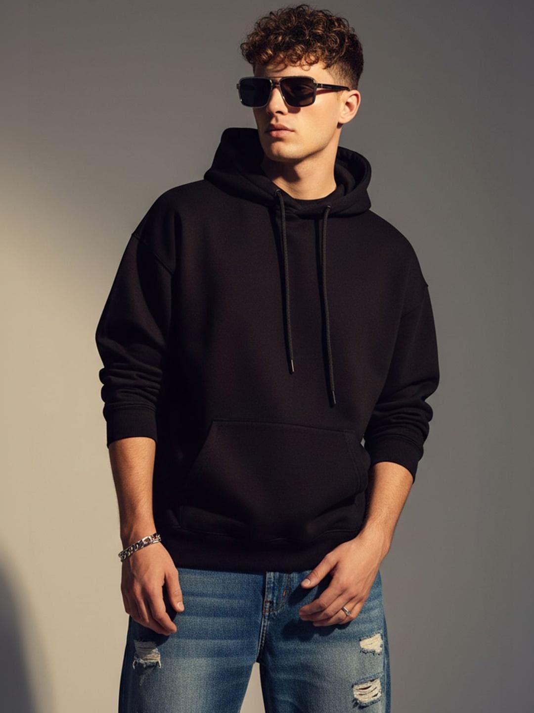 VEIRDO Oversized Longline Hoodie