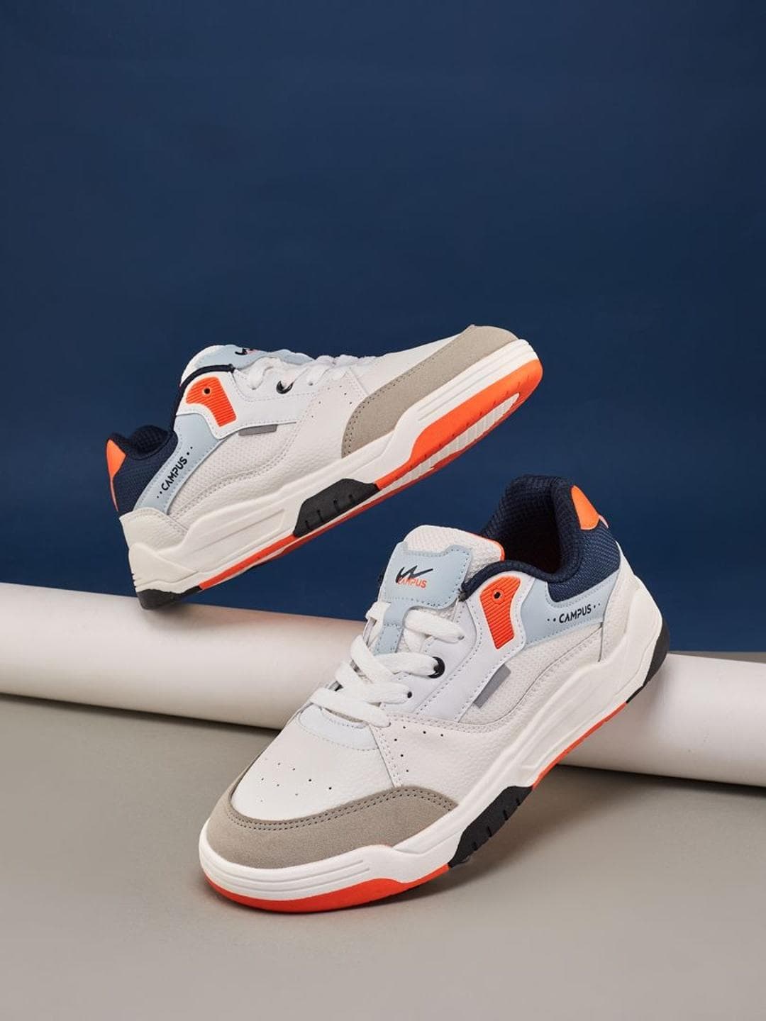 Campus DEW CH Kids Colourblocked TPR Sneakers