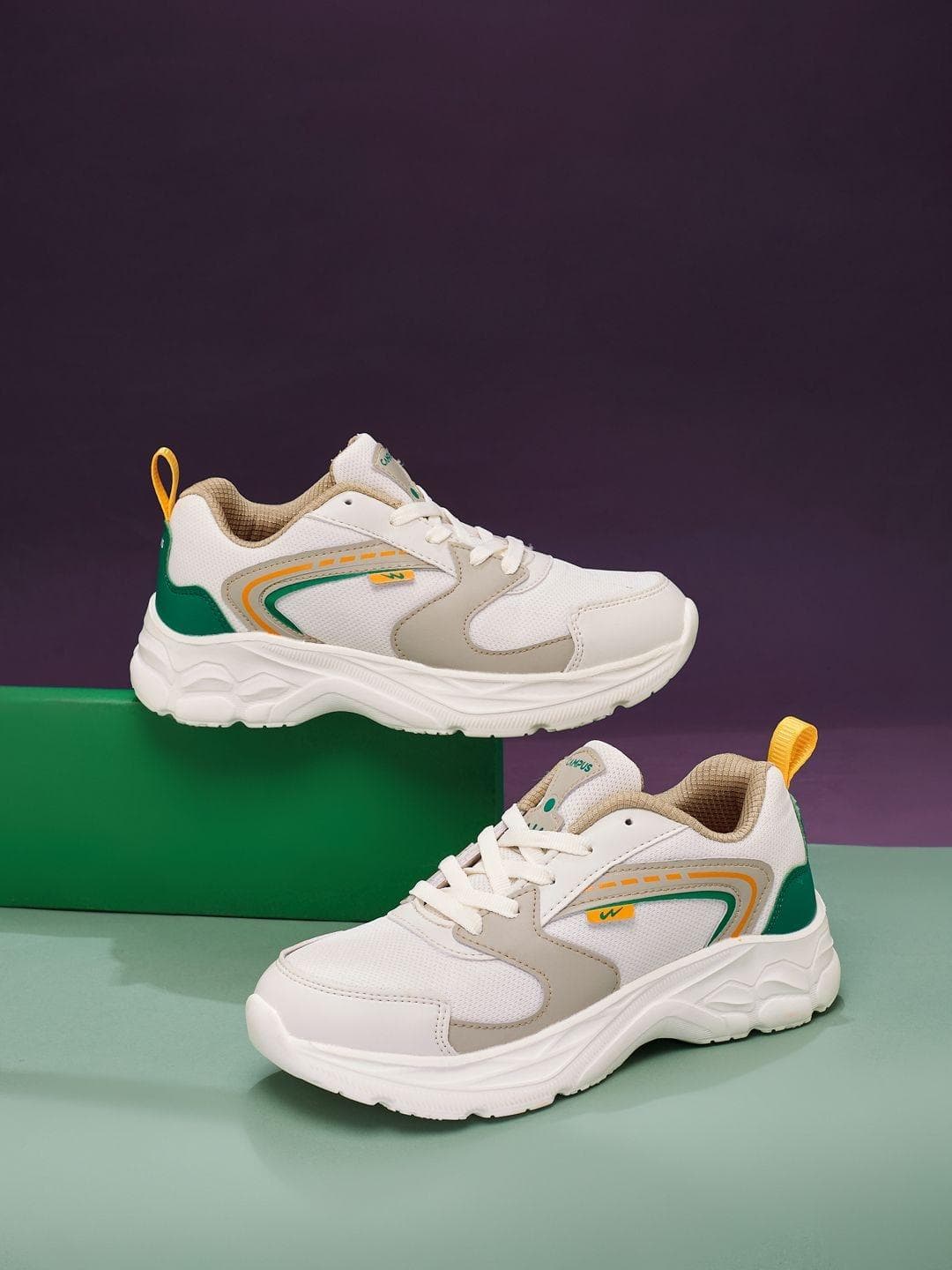Campus SWAY CH Unisex Kids Colourblocked EVA Sneakers