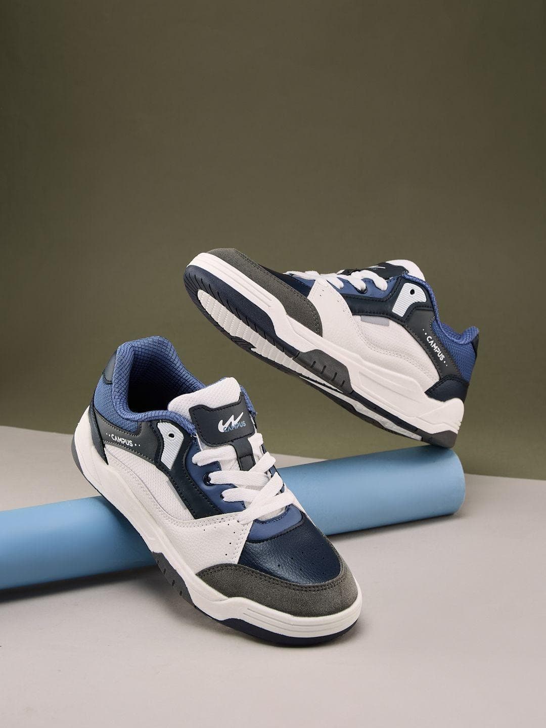 Campus DEW CH Kids Colourblocked TPR Sneakers