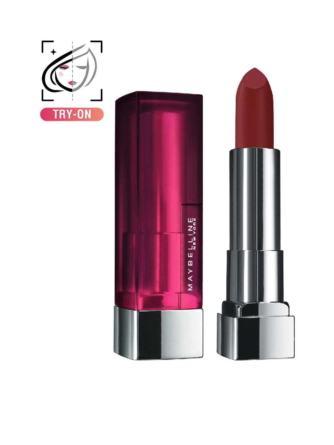 Buy Maybelline New York Color Sensational Creamy Matte Lipstick Burgundy Blush - - Personal Care for Women