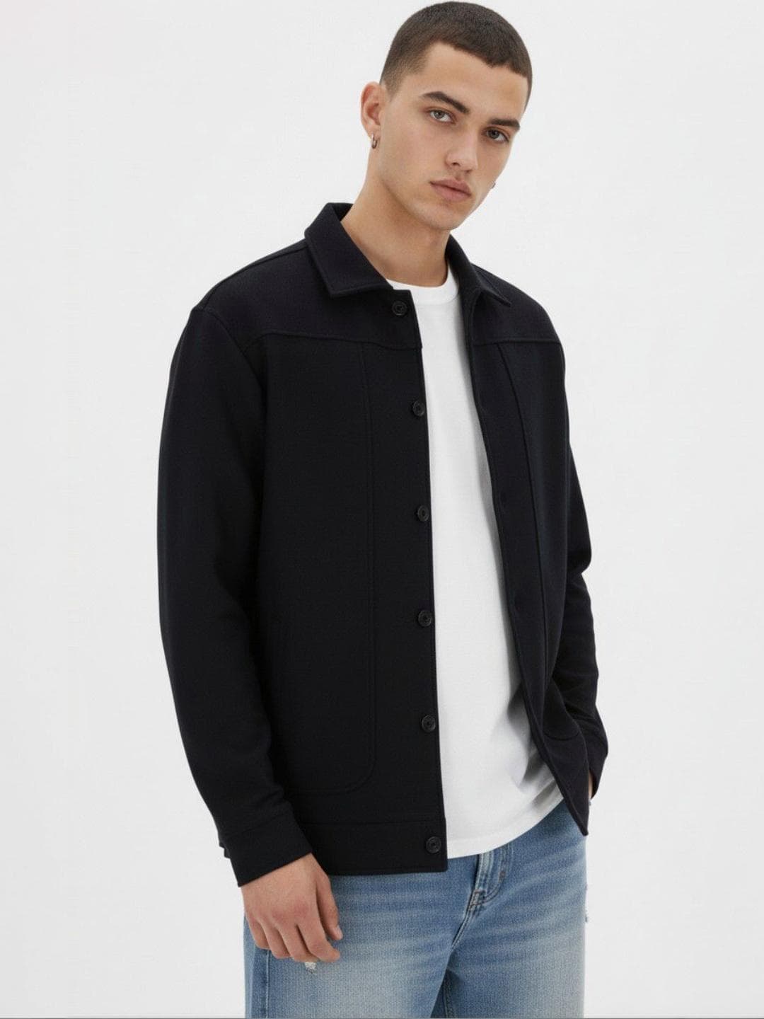 glitchez Men Woven Jacket