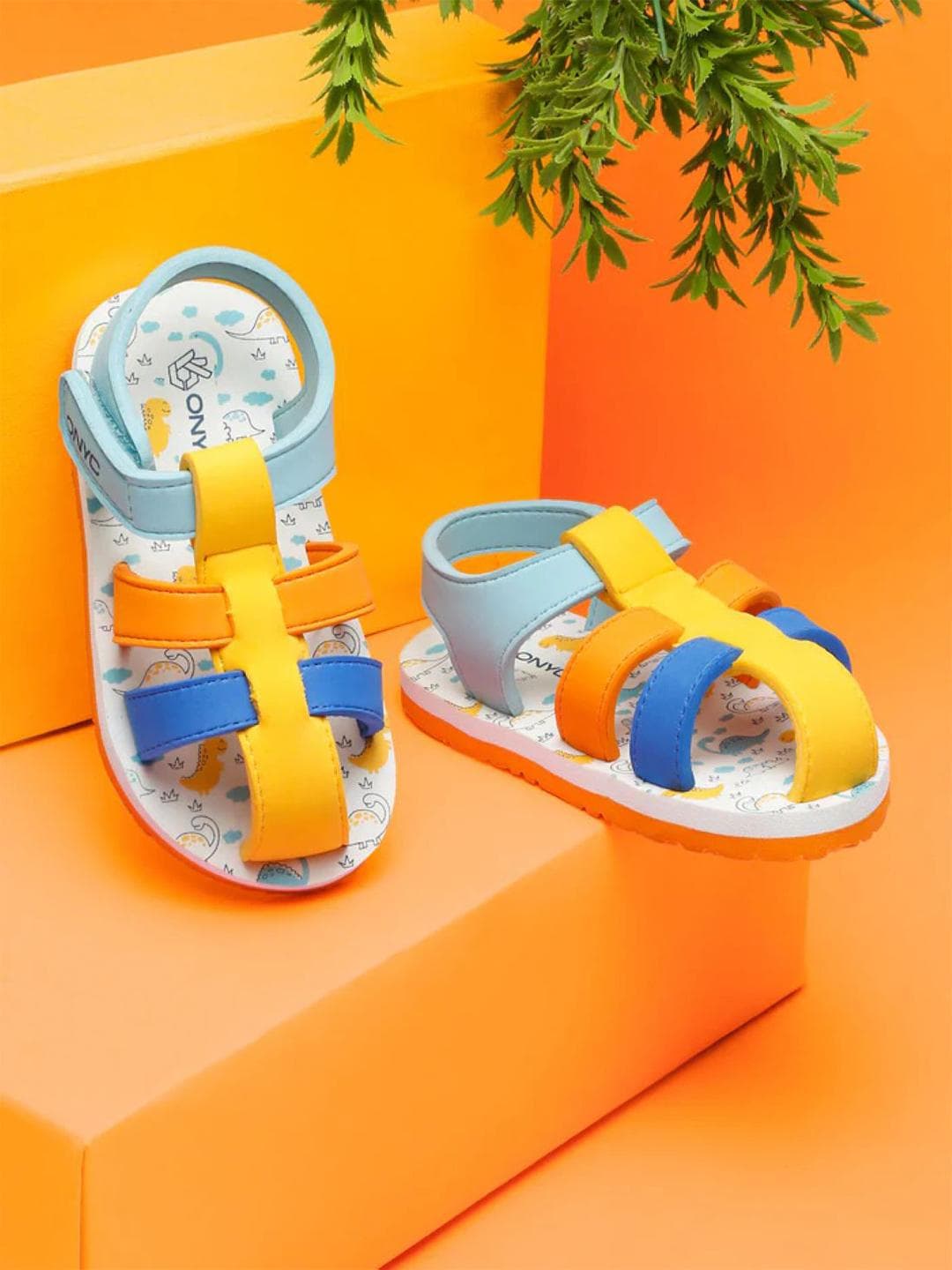 ONYC Boys Premium Dino Sports Sandals