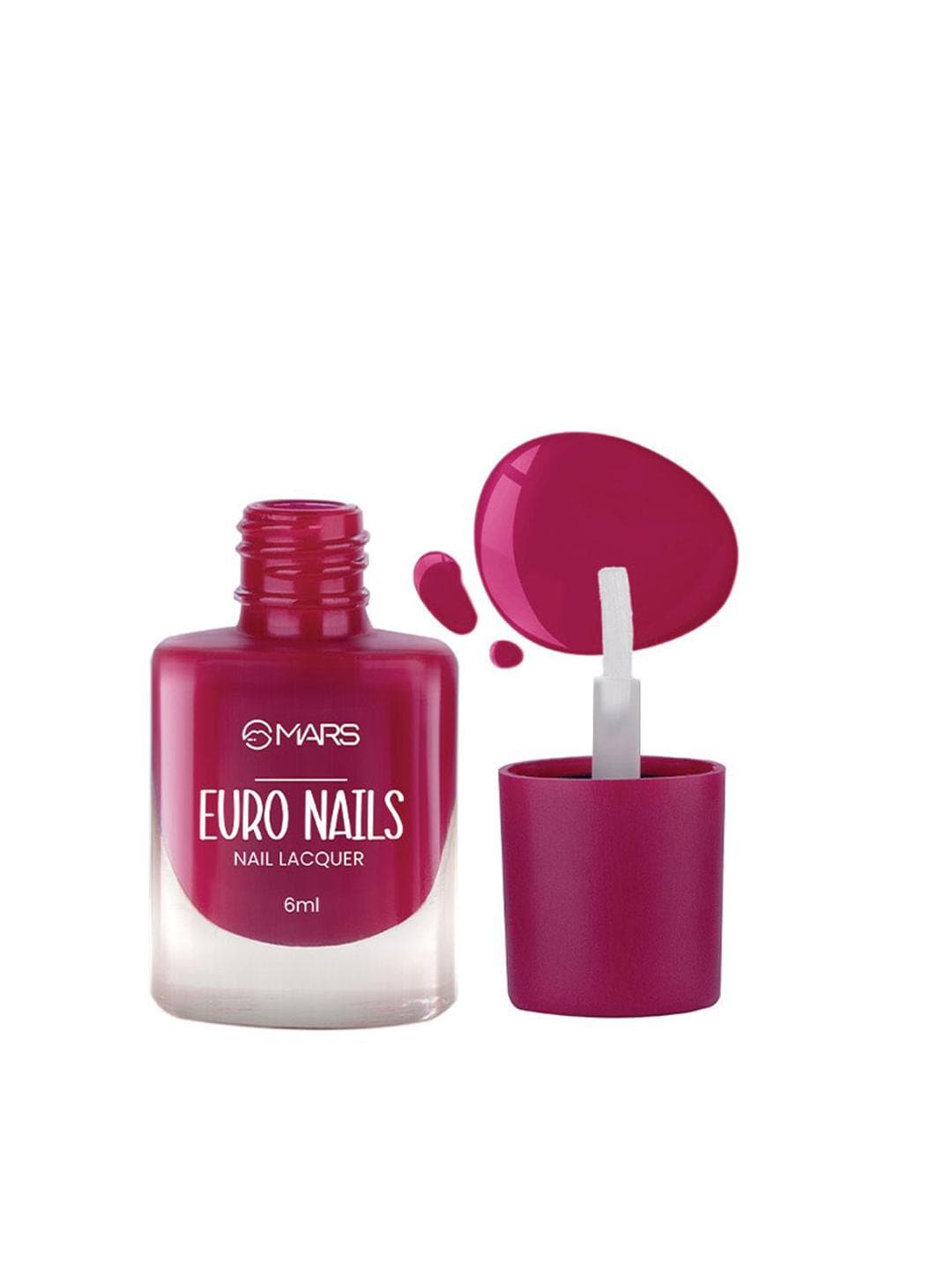 Buy MARS Euro Nails Glossy Finish Gel Nail Lacquer 6ml Shade 23 - - Personal Care for Women